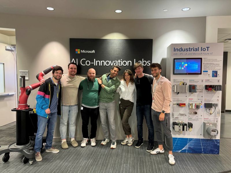 RapidSOS team at Microsoft’s Redmond office